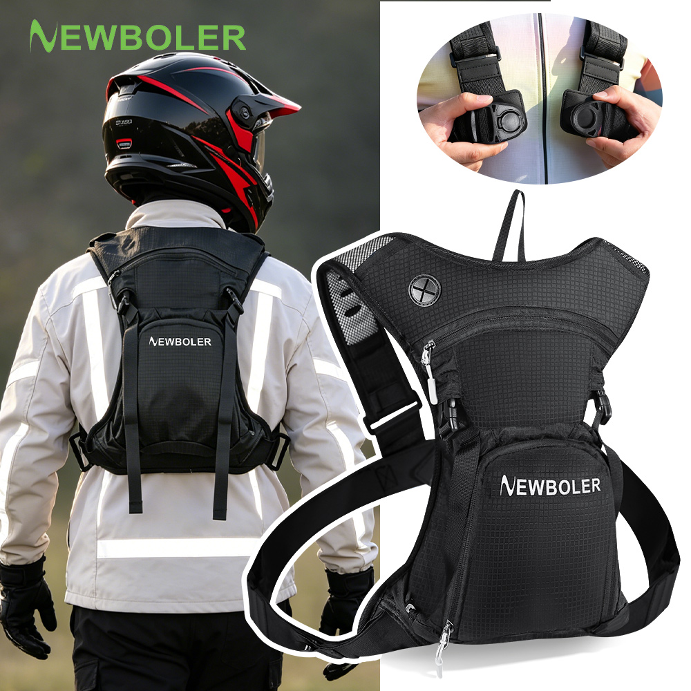Mountain Biking Backpack - NEWBOLER 8L Paket Hidrasi Sepeda Motor