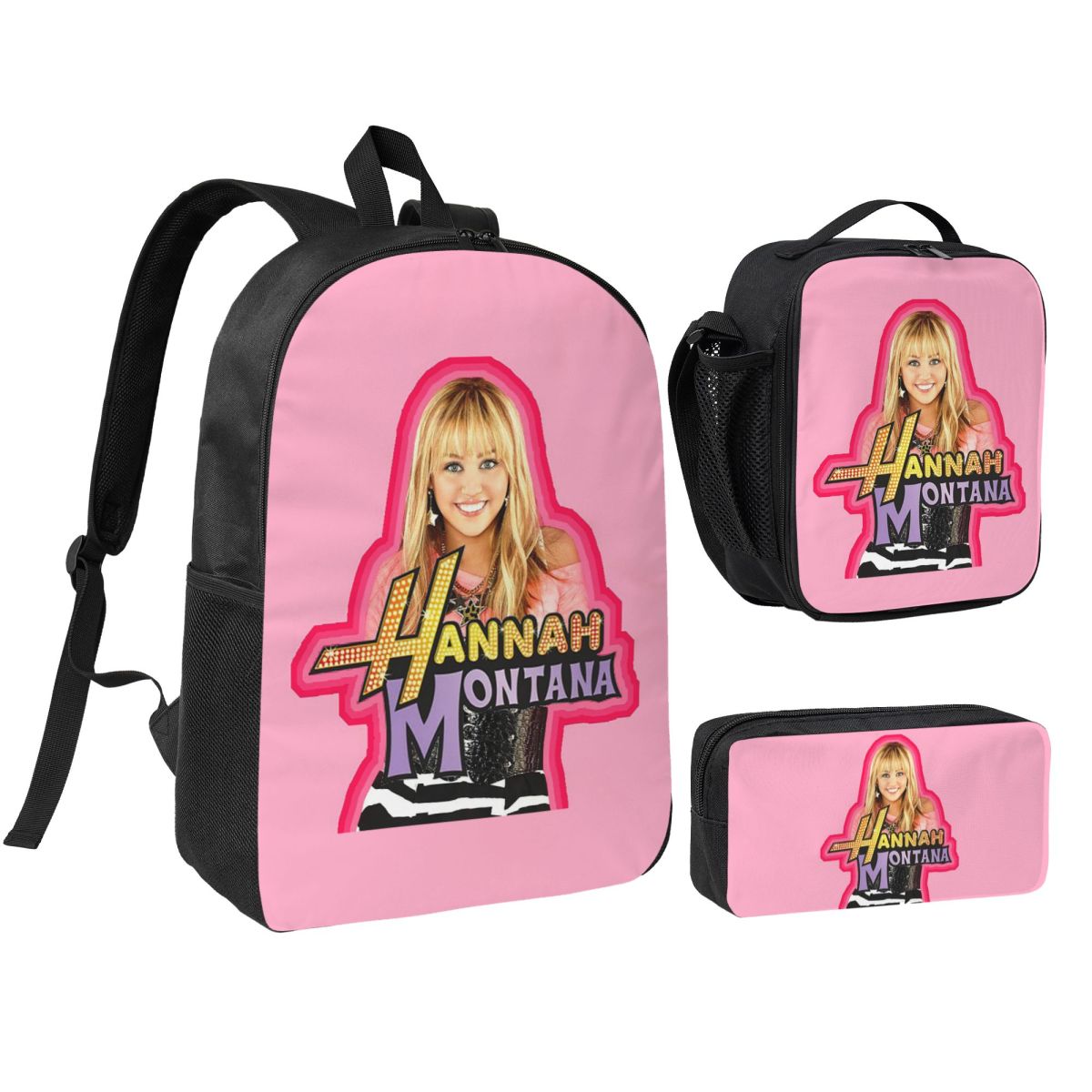 Mountain Biking Backpack - Hannah Montana Collage Backpack Tas Buku