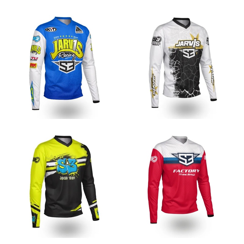Mountain Biking Videos - Jersey Lengan Panjang Enduro S3 Parts,