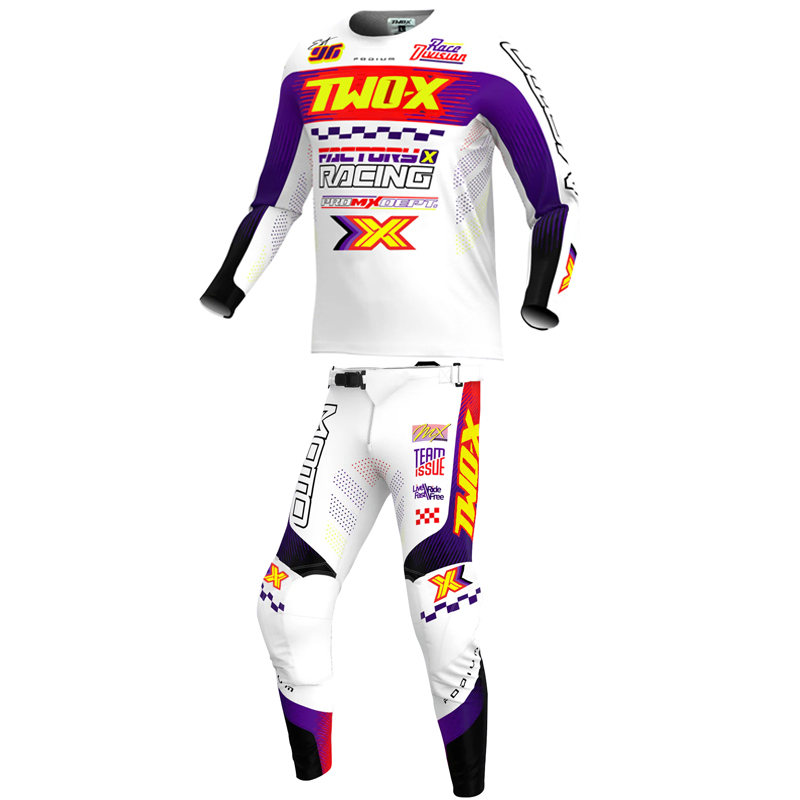 Mountain Biking Videos - Set Perlengkapan Balap Motorcross MX/ATV Two-X