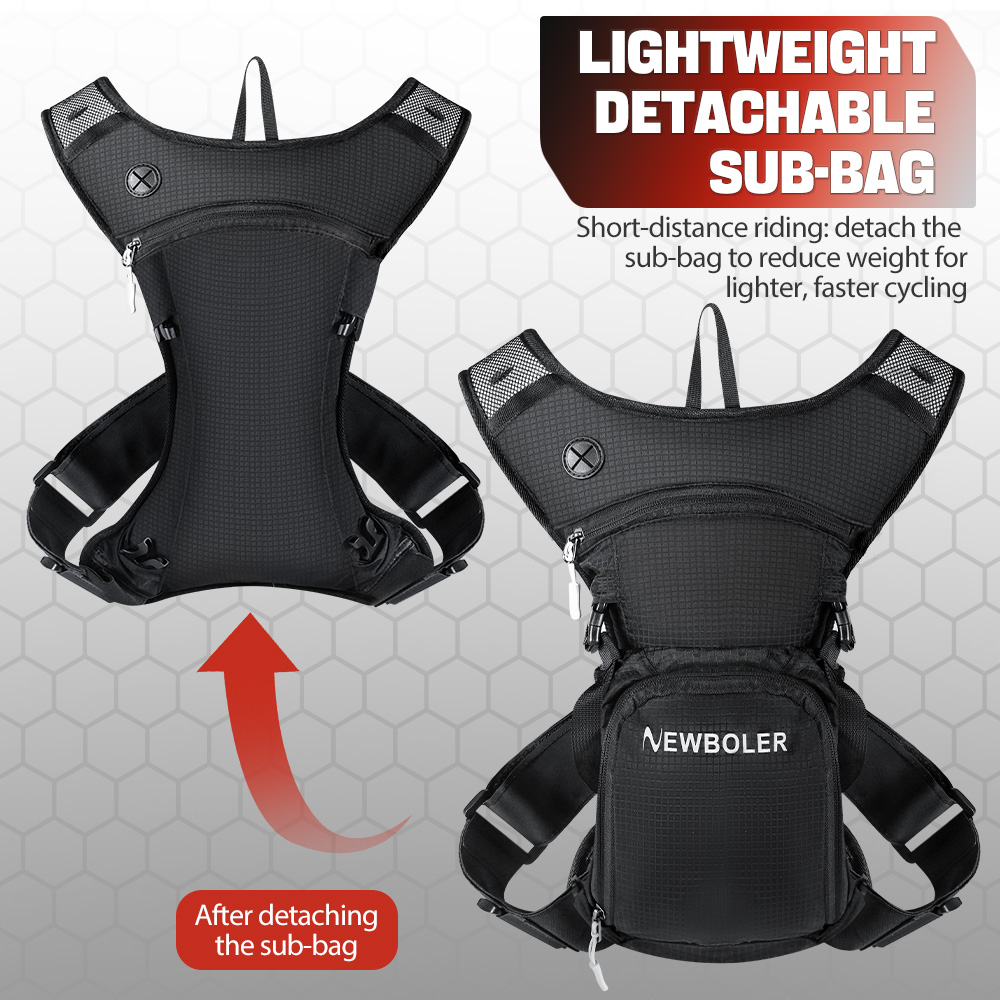 NEWBOLER 8L Paket Hidrasi Sepe - Mountain Biking Backpack ulasan dan harga