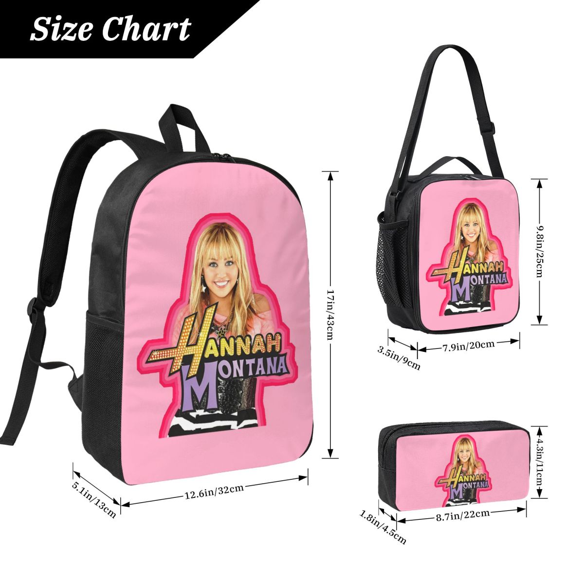 Hannah Montana Collage Backpac - Mountain Biking Backpack ulasan dan harga