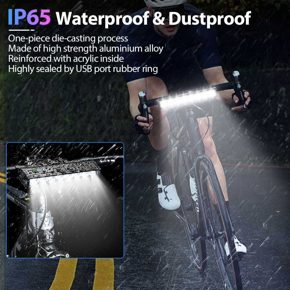 NEWBOLER lampu depan sepeda 10 - Mountain Biking Backpack ulasan dan harga