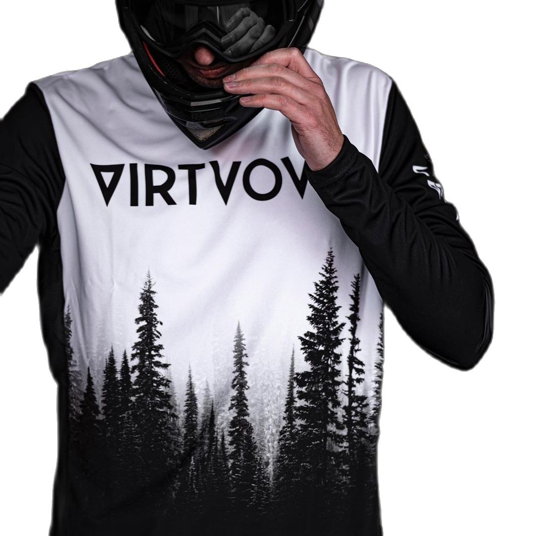 Kaus Motocross Mtb Virt Kebaji - Mountain Biking Competition ulasan dan harga