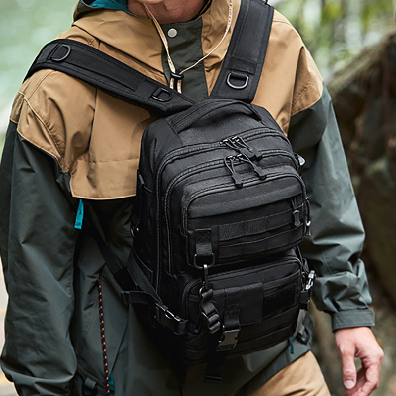 Tas Ransel Taktis Camping Trav - Mountain Biking Backpack ulasan dan harga